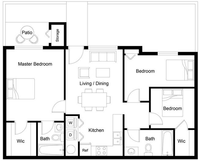 Unit 050 049 floor plan